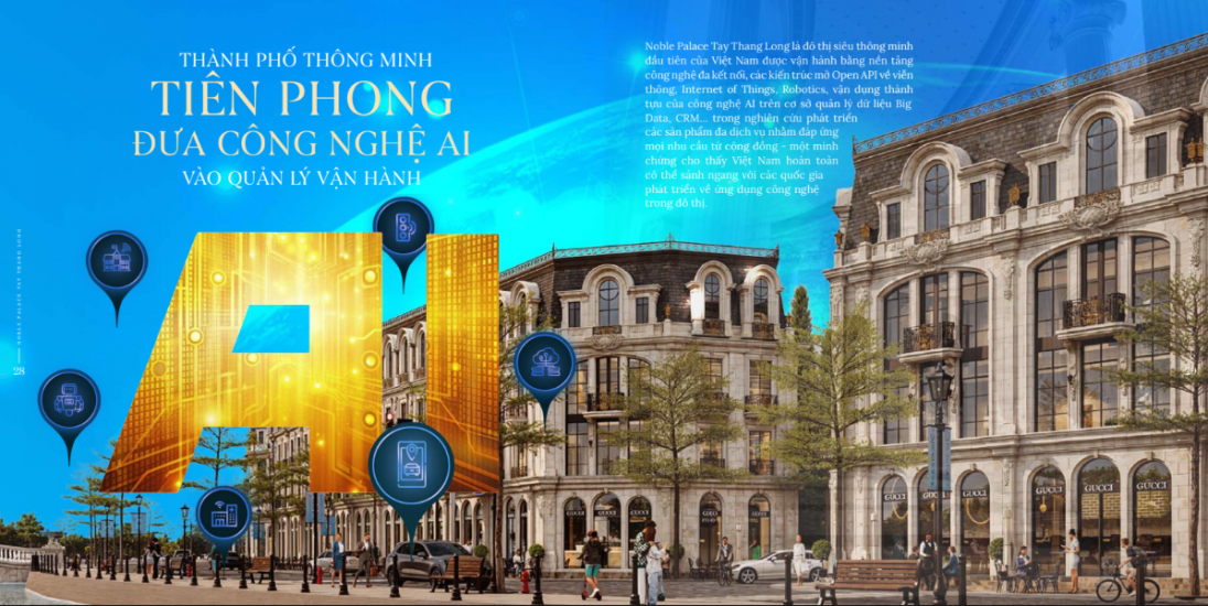 Noble Palace Tây Thăng Long – Tinh hoa kiến trúc, Vị thế độc tôn